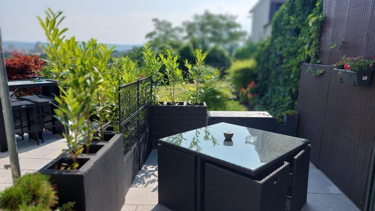 Ferienwohnung Rheinblick Weissenthurm Exterior foto